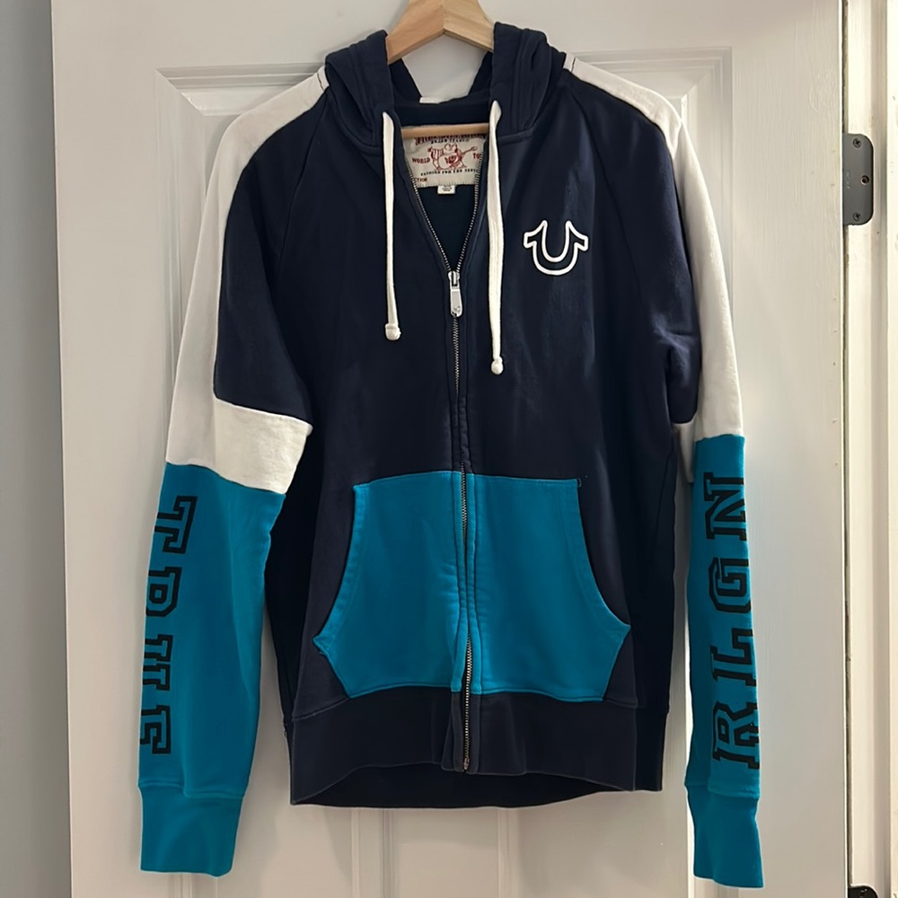 True Religion Men’s Zip Up